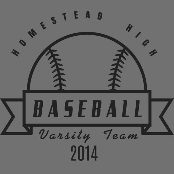 Baseball Template DNT001 BW Thumbnail
