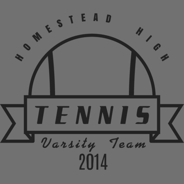 Tennis Template DNT001 BW Thumbnail