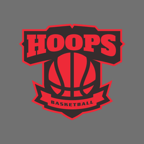 Hoops Basketball logo template  Thumbnail