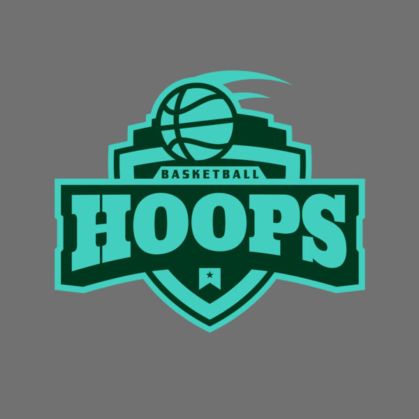 Hoops Basketball logo template 02 Thumbnail