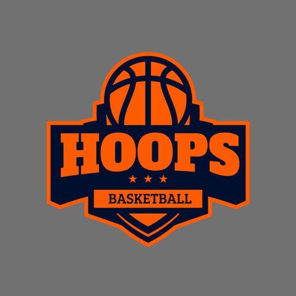 Hoops Basketball logo template 03 Thumbnail