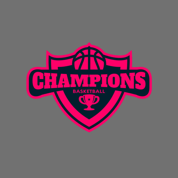 Champions Basketball League logo template Thumbnail