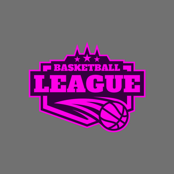 League Basketball logo template 02 Thumbnail