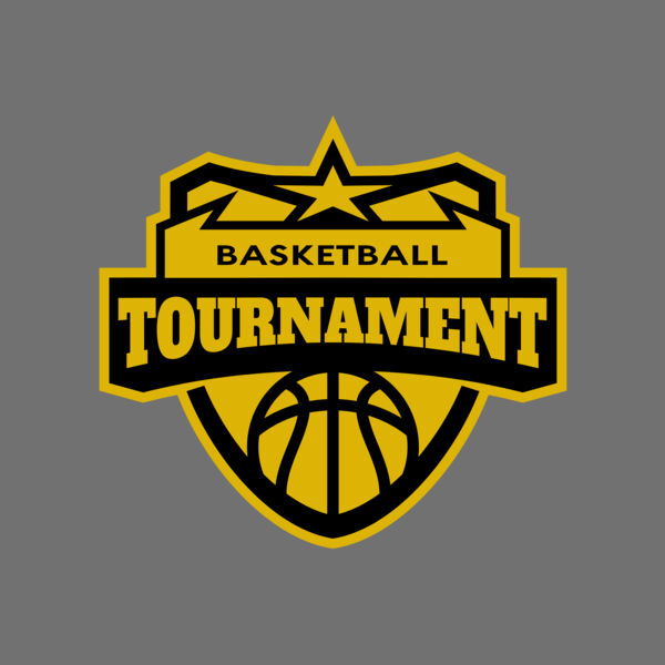Tournament Basketball logo template 02 Thumbnail