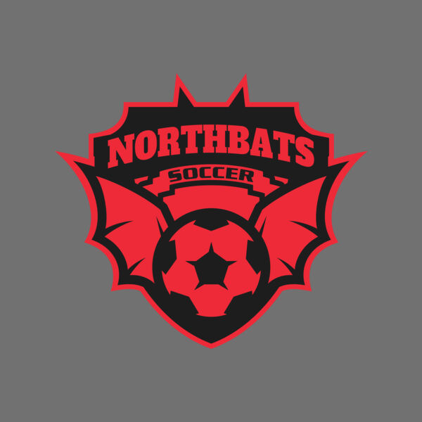 North bats Tournament Soccer logo template Thumbnail