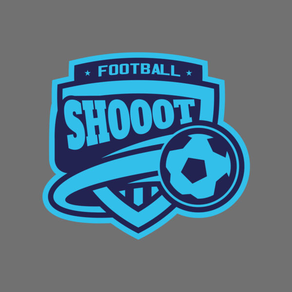 Shoot Football logo template Thumbnail
