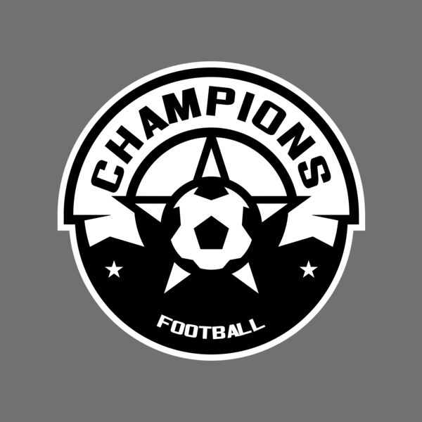 Champions Football logo template Thumbnail