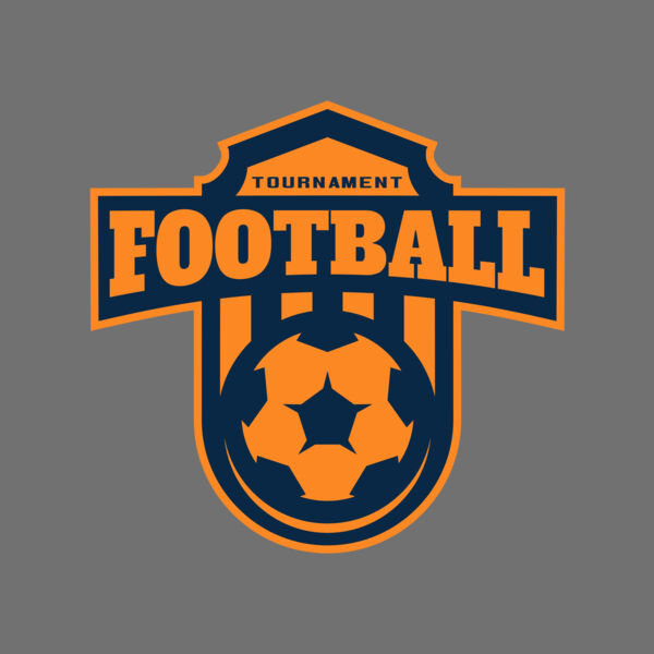 Football Tournament logo template Thumbnail