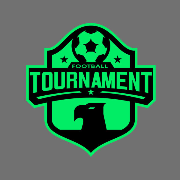 Tournament Football logo template 02 Thumbnail