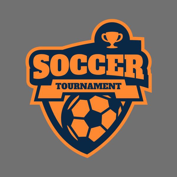 Soccer Tournament league logo template Thumbnail