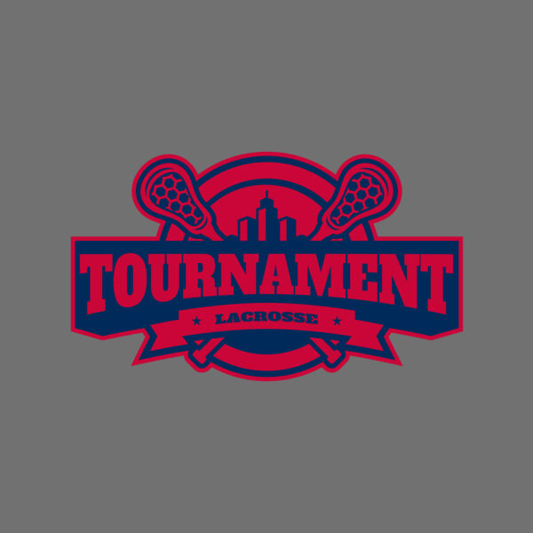 Tournament Lacrosse Logo Template Thumbnail