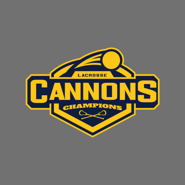 Cannons Champions Lacrosse Logo Template Thumbnail