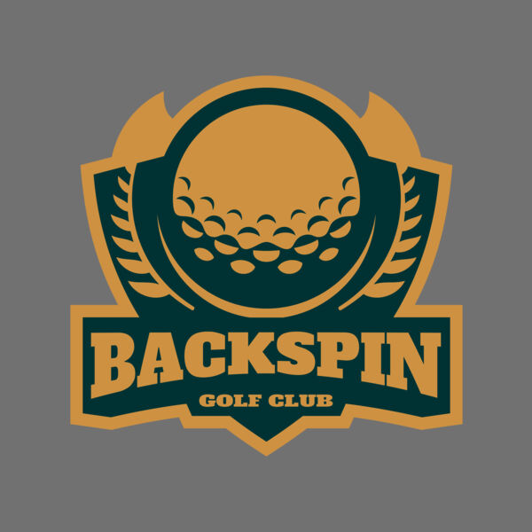 Backspin Golf club logo template Thumbnail
