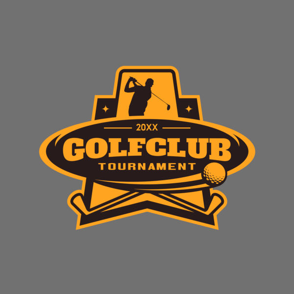 Golf club Tournament logo template 05 Thumbnail