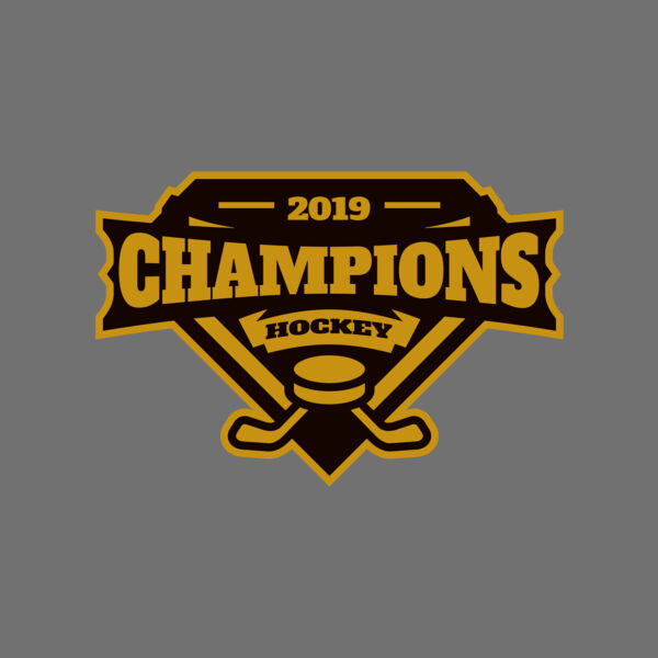 Champions Hockey logo template Thumbnail