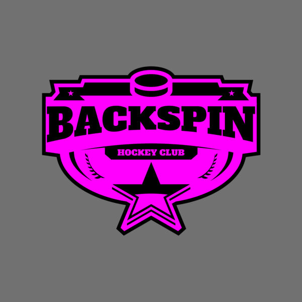 Backspin Hockey Club logo template Thumbnail