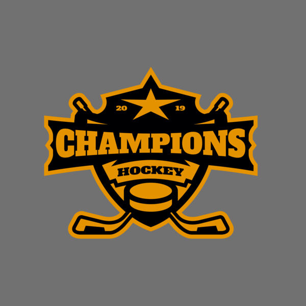 Champions Hockey logo template 02 Thumbnail