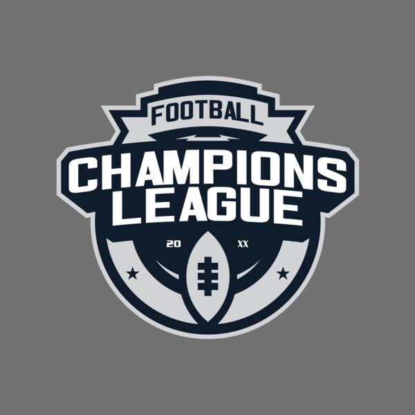 Champions League Football logo template Thumbnail