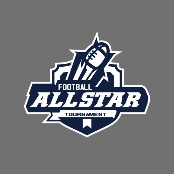Allstar Tournament Football logo template Thumbnail