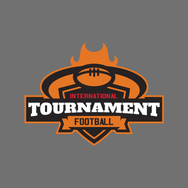Tournament International Football logo template Thumbnail