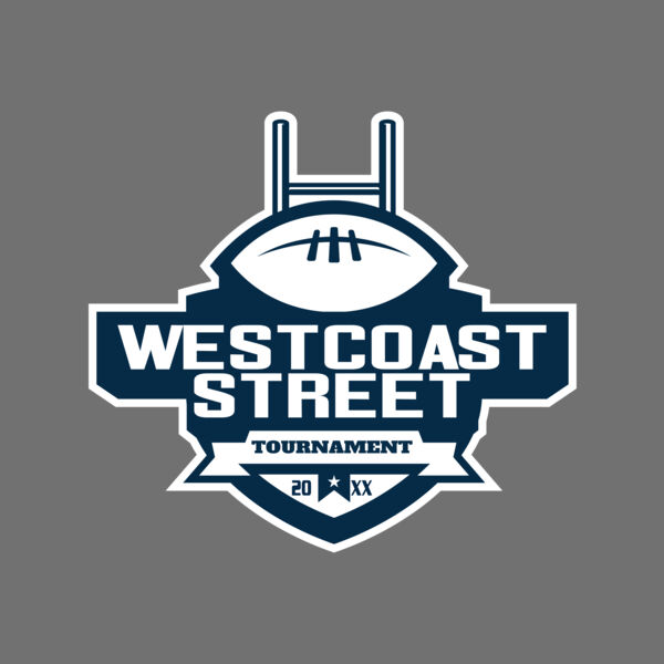 West Coast Street Tournament logo template Thumbnail