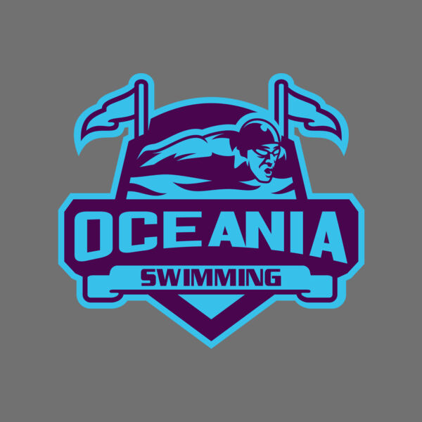 Oceania Swimming logo template Thumbnail