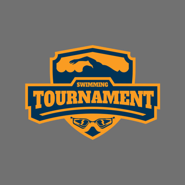 Swimming Tournament logo template 02 Thumbnail