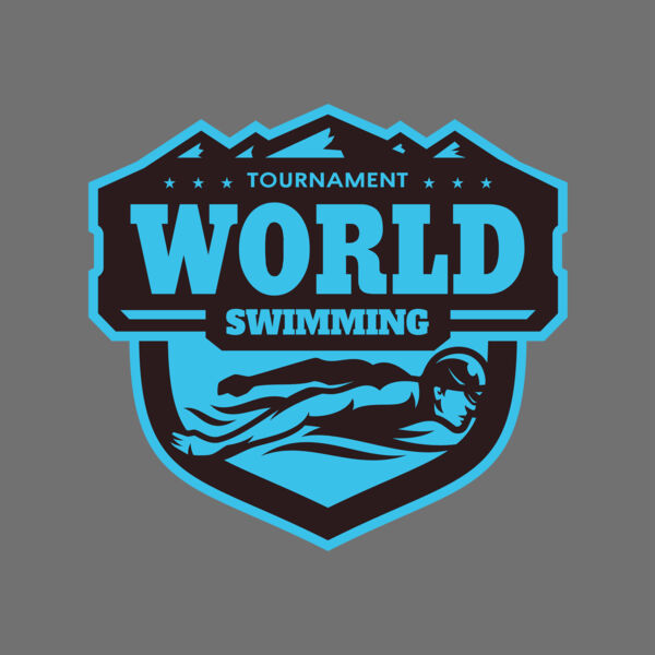 World Tournament Swimming logo template Thumbnail