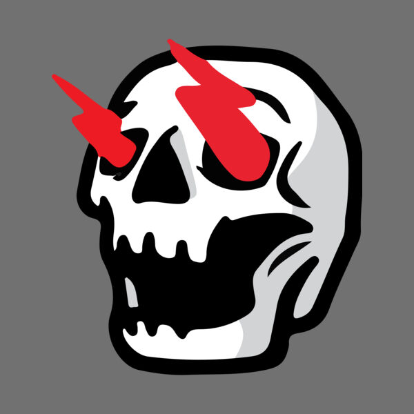 Elements Skull logo template Thumbnail