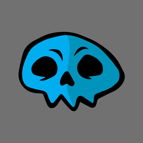 Elements Skull logo template 02 Thumbnail