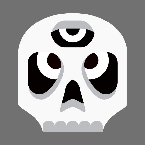 Elements Skulls logo template 18 Thumbnail