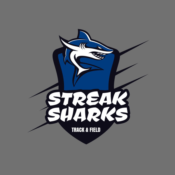 Sharks Track & Field Team Logo 01 Thumbnail