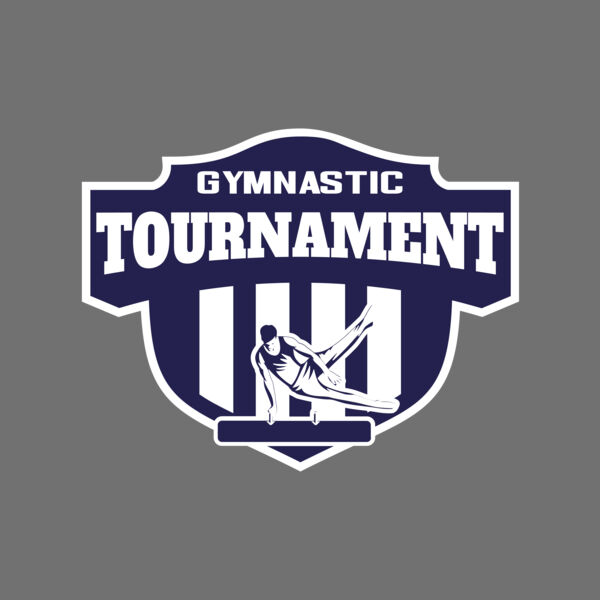 Gymnastic Tournament logo template Thumbnail