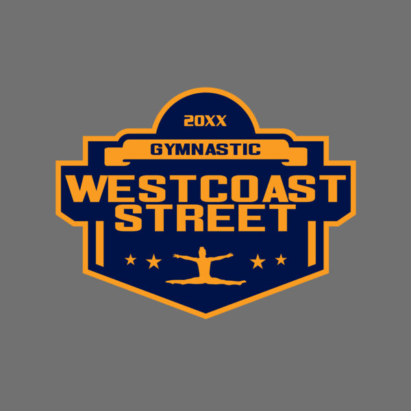 West Coast Street Gymnastic logo template 02 Thumbnail
