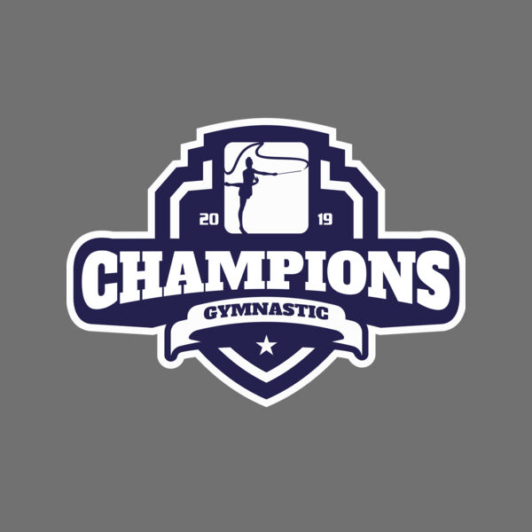 Champions Gymnastic logo template 02 Thumbnail