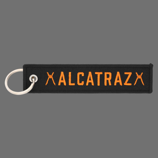 ALCATRAZ EMBROIDERED STRAP KEYHOLDER Thumbnail