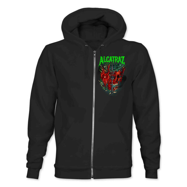 ALCATRAZ JADRAN ZIP HOODY - BLACK Thumbnail