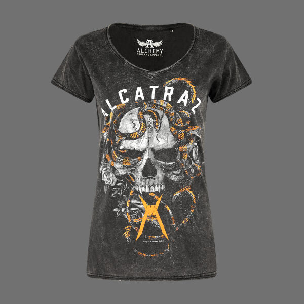 Alcatraz - Snake t-shirt (ladies) Thumbnail