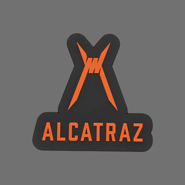 ALCATRAZ FRIDGE MAGNET  - ORANGE Thumbnail