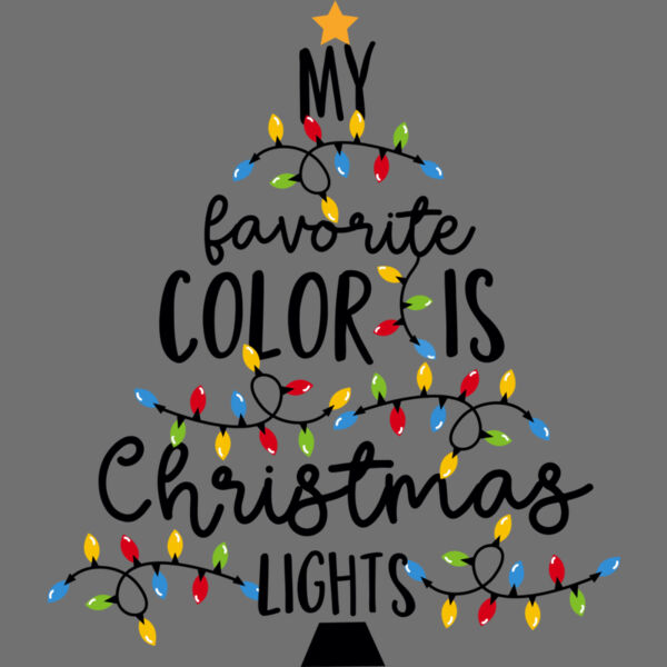 My favourite colour is christmas light Thumbnail